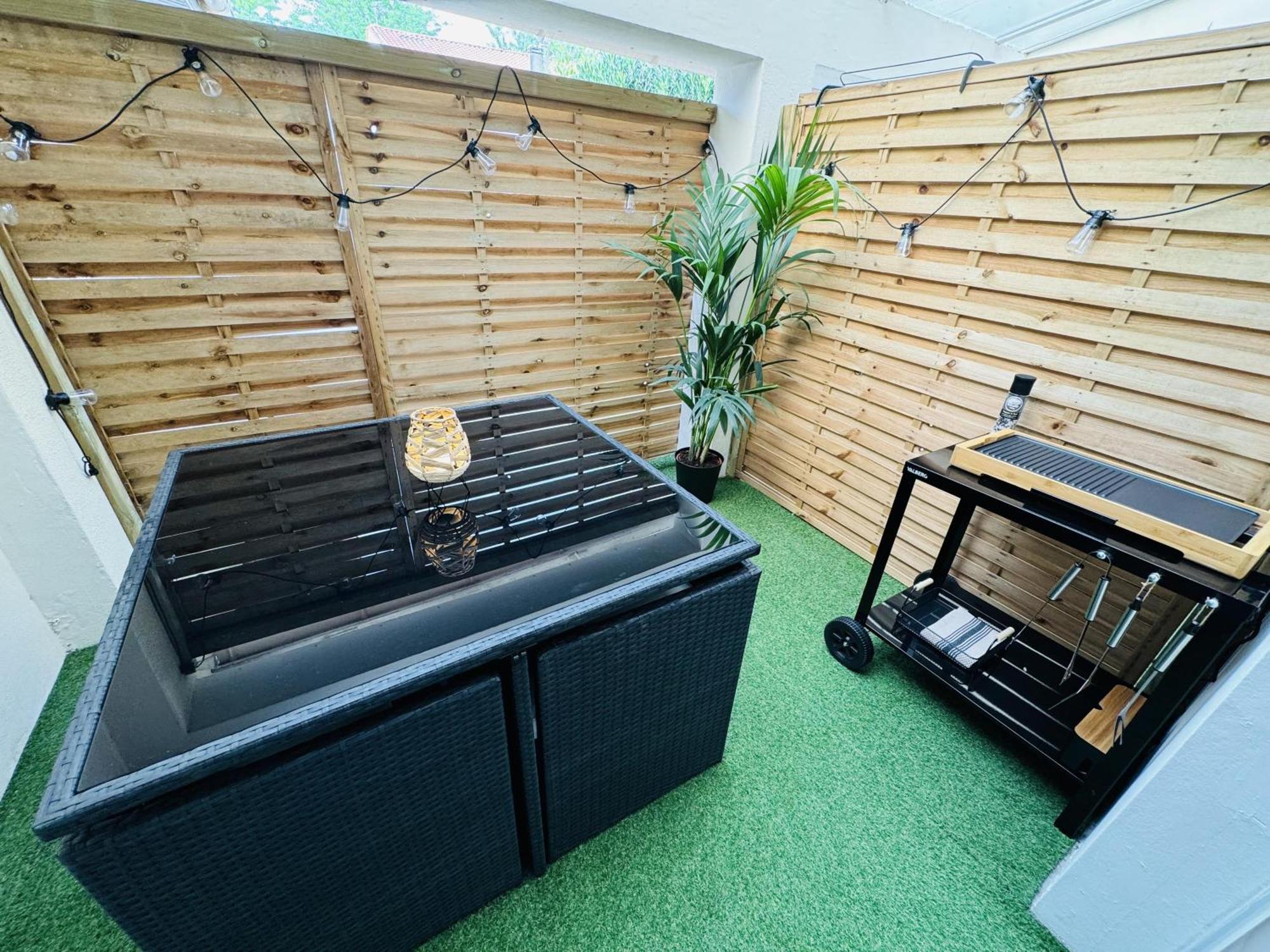 Le Bel Aire - Terrasse - Wifi Lägenhet Bègles Exteriör bild